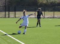 soccer girl kick