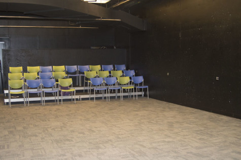 The Henry Konstantinow Studio Theatre has a home in FAC 118. This will be home to student-run productions.