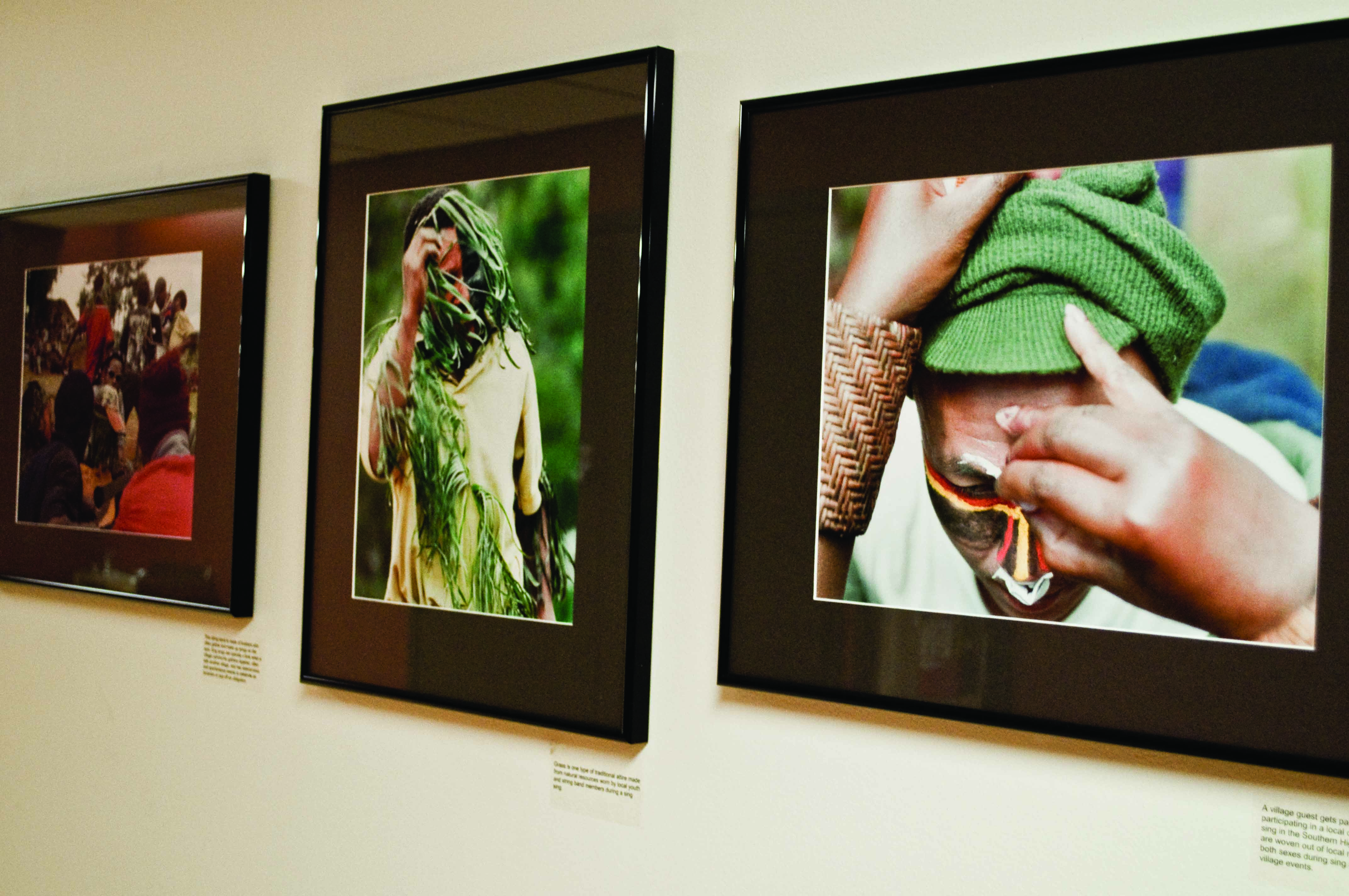 Photographs in NKU's Anthropology Museum