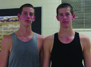 Seeing double: Twins join men’s team