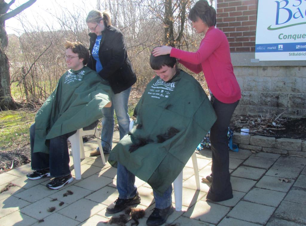 Students help raise money for childhood cancers