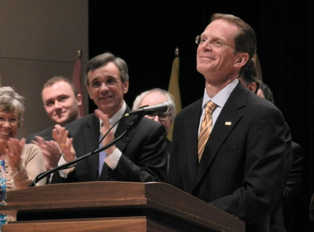 Mearns was announced president on April 17, 2012. He was ushered in nearly five years ago. 