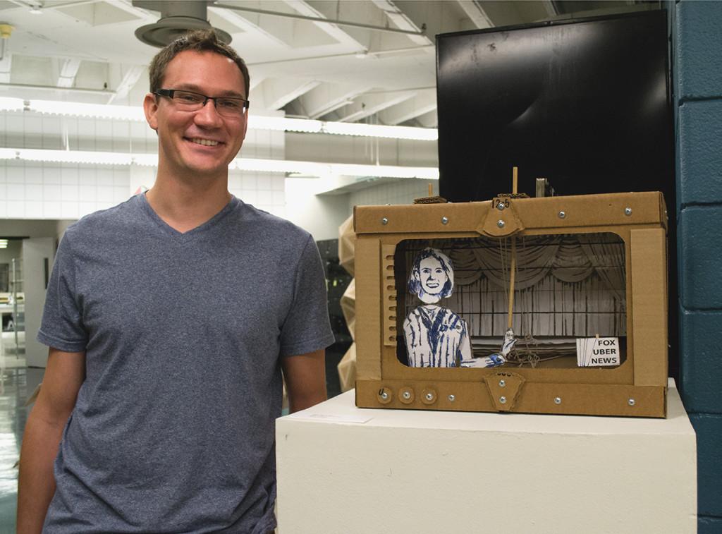 Thinking outside the box: Foundations Exhibition showcases freshmen art