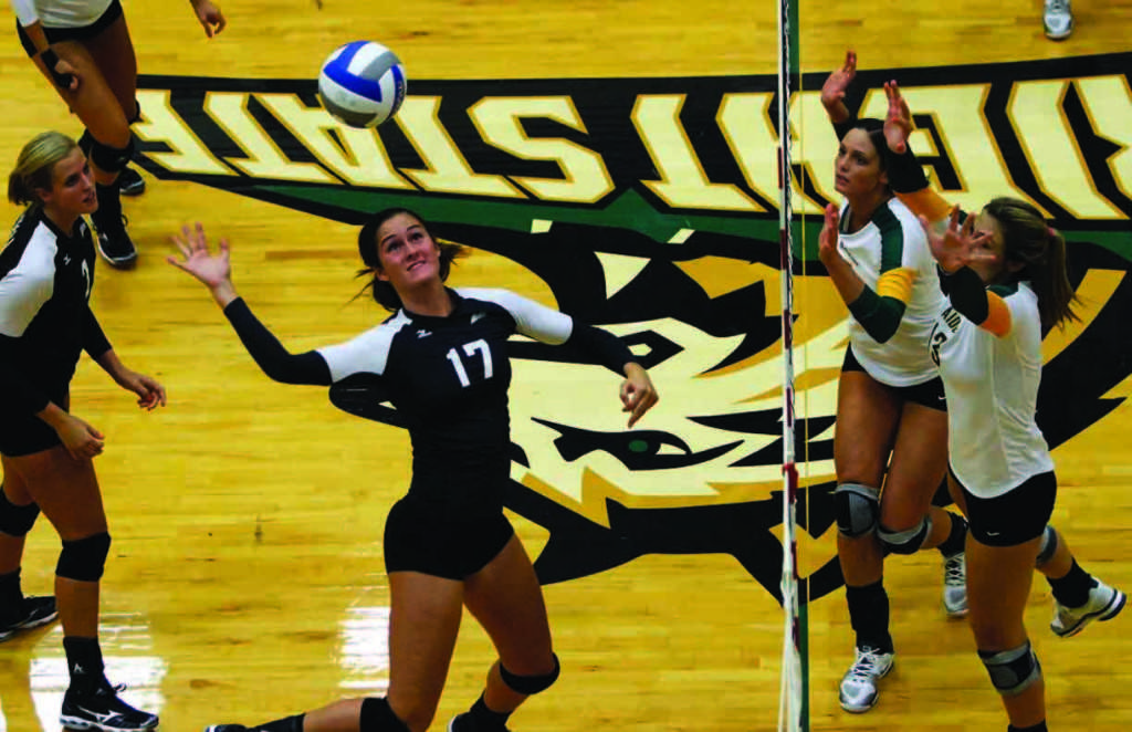 Volleyball team coasting through D-I