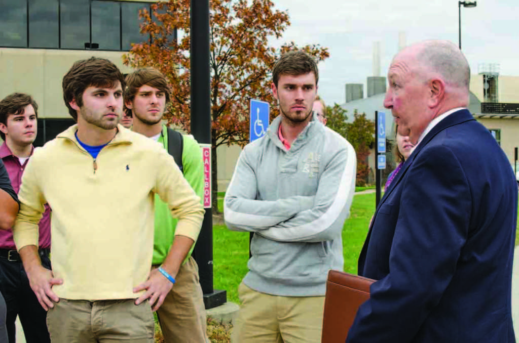 Student senate holds biannual safety walk