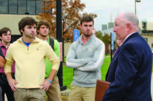 Student senate holds biannual safety walk