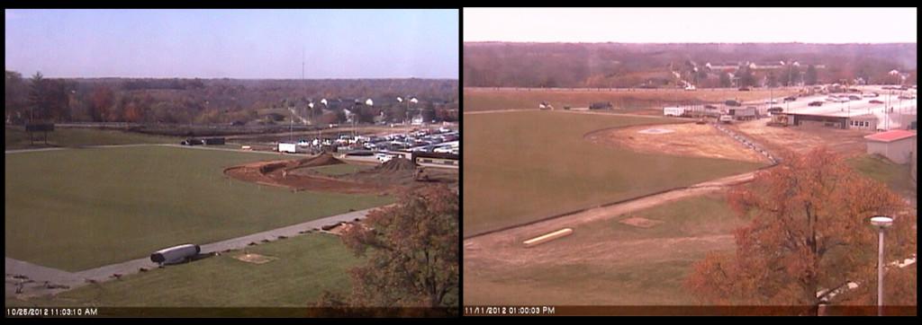 Norse baseball field undergoes transformation