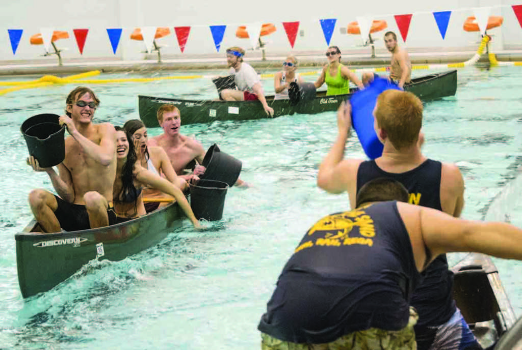 Sink or swim: Canoe Battleship hits the pool for round two