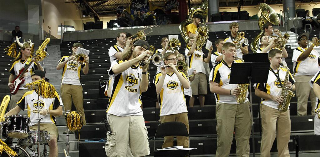 School spirit is strong among members at Norse basketball games