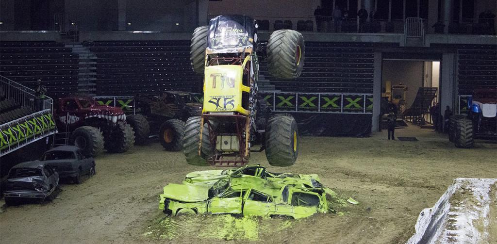 Monster trucks roar at BOKC