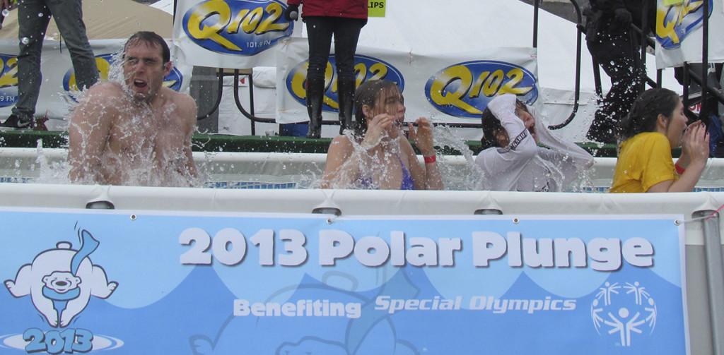 Phi Alpha Delta partakes in Polar Plunge