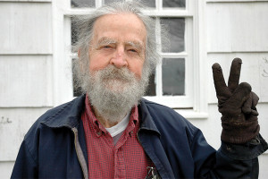 Photo by Connie Springer Gordon Maham, 91, told Springer that he spends almost every waking minute fighting for casues that are dear to him. “I’ve fought a lot of battles,” he said, “and I’ve walked across plenty of lines to end wars and stop bombs.”