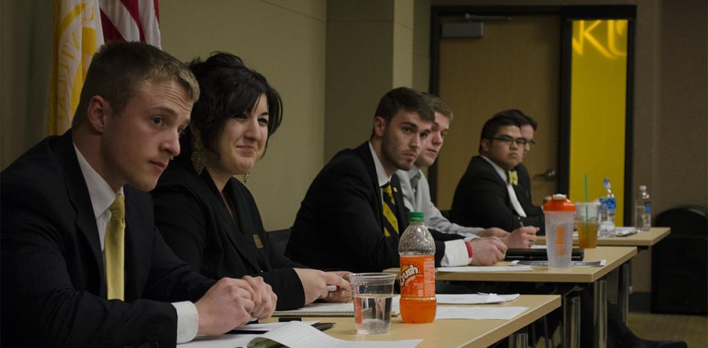 SGA presidential candidates debate for student votes