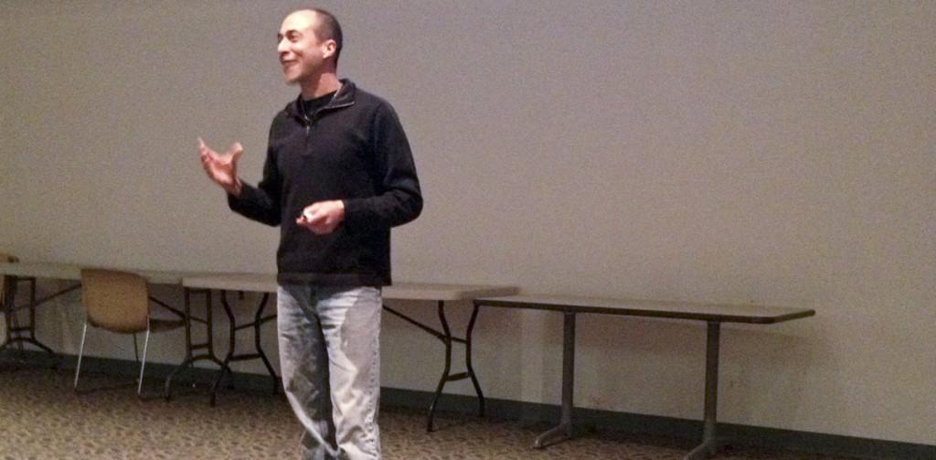 "Where does race begin and end?" Speaker argues there is no real line