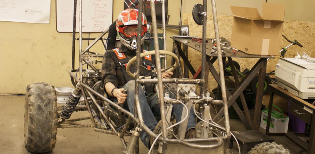 Future auto engineers take team project off roading