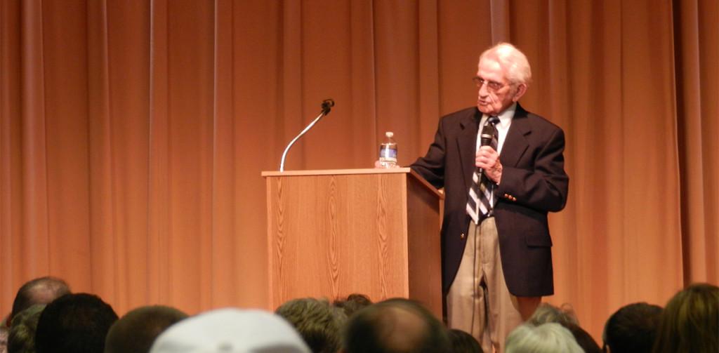 Holocaust survivor shares story with community