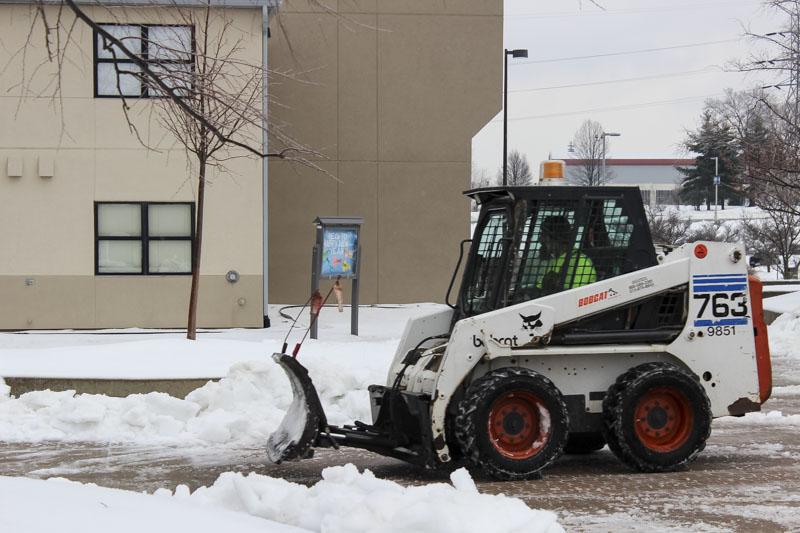 Snow takes university by storm