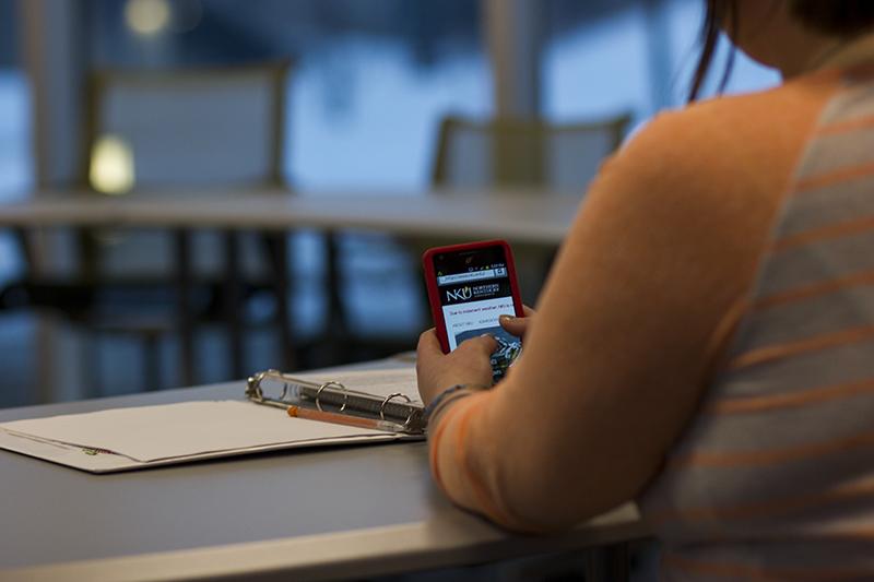 Some professors encourage cell phones being used in class if it relates to the course or improves class discussion. 