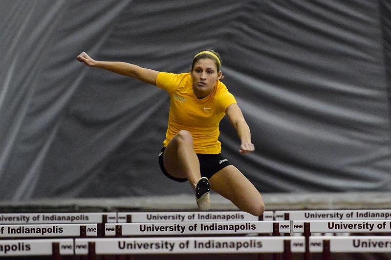 Womens track team surpasses new heights, breaks records