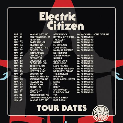 electric citizen tour dates