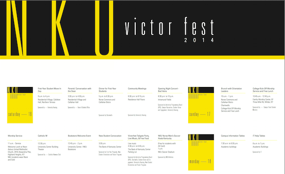 Victorfest promises new and returning students a week of fun