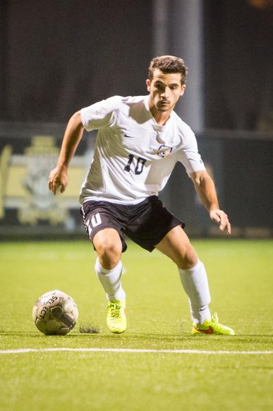 NKU midfielder Diego Martinez had a shot on goal Saturday in NKUs 1-0 loss to UIC.