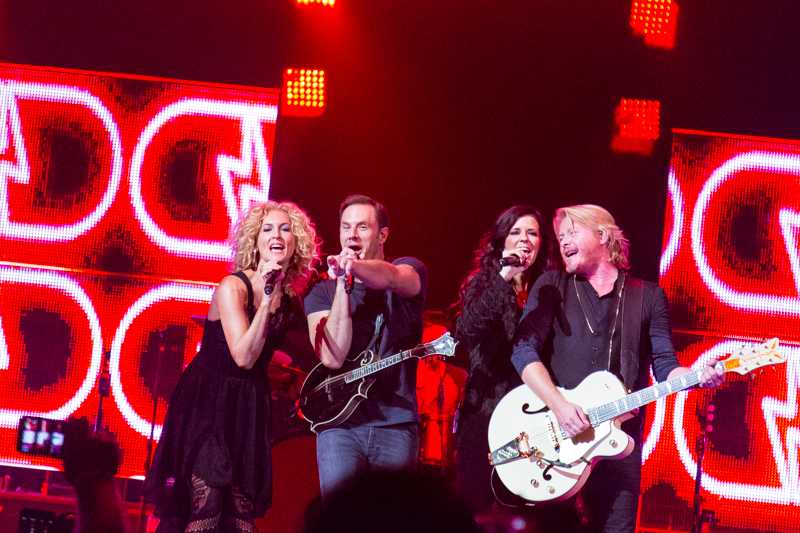 Little Big Town performs at the BOKC. The band performed at the BOKC on Nov. 9, 2014.