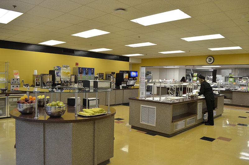 Rather than adding a nationally branded restaurant, the funds will go towards fixing the Callahan Hall's roof and the Callahan Bistro.