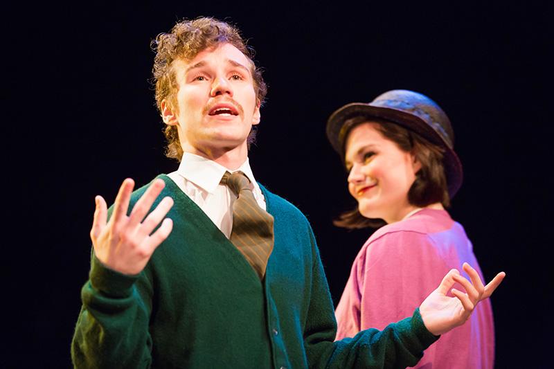 Hunter  Henrickson and Victoria  Hawley in 'Encore, Encore.' 