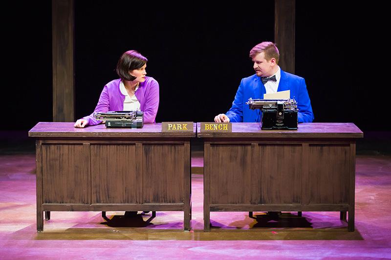 Victoria Hawley and Connor Moulton in 'Encore, Encore.' 