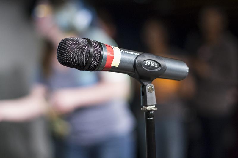 Open Mic was sponsored by Norse Pride Week. 