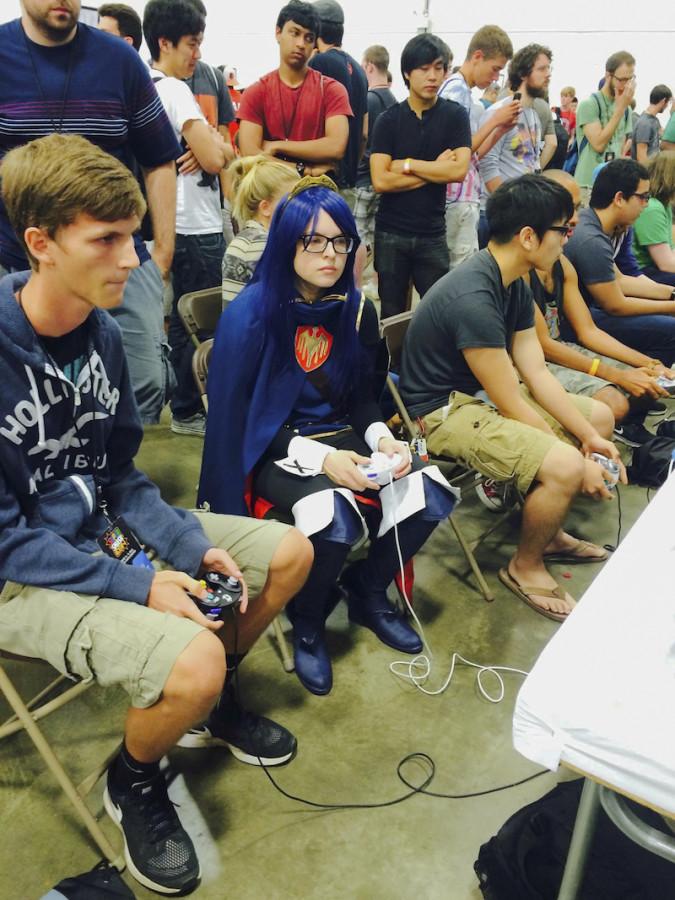Bendekovich cosplaying as Fire Emblems protagonist Lucina at a tournament. Twitch players are becoming more prominent. 