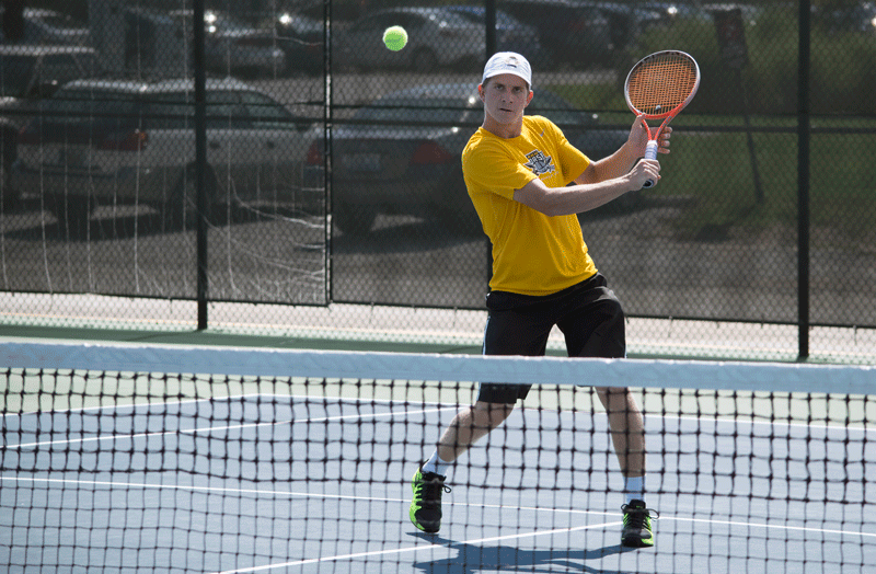 NKU's Mate Virag and his teammates competed in the ITA Regionals, wrapping up the fall tennis season.