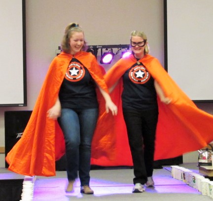  An organization could sponsor a buddy for $20 or payed $30 to support a buddy and their partner. These buddies showed their creative side, embracing their inner hero.  