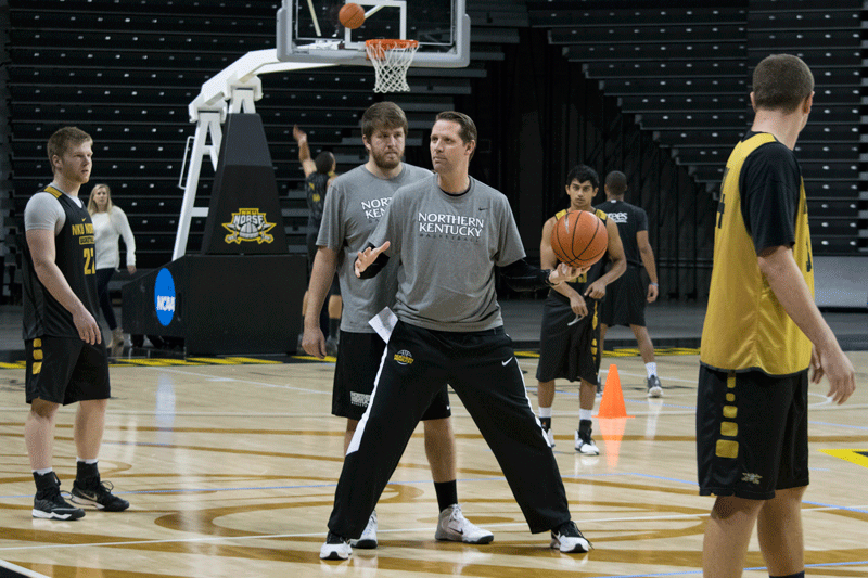 John Brannen prepares for his first season as NKU mens basketball coach.