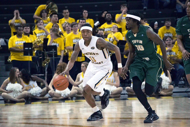 Lavone Holland II led NKU with 11 points Saturday in a loss to Morehead State.