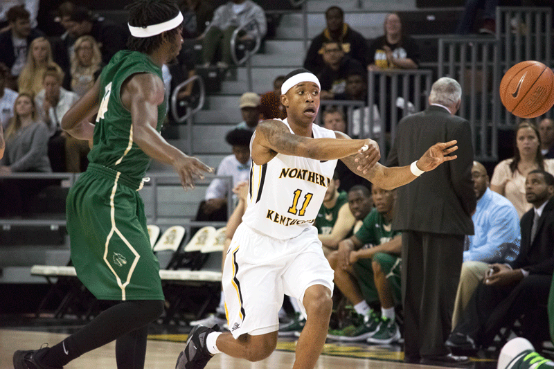 Lavone Holland II had 13 points Monday night in NKU's loss to North Carolina A&T.