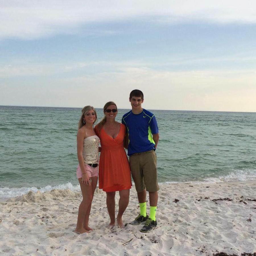 Bonnies son Kyle is still in high school while her daughter, Alyssa attends NKU. They take vacations together with Bonnie and her partner, Katie. 