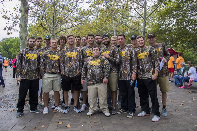 NKUs baseball team was one of three university organizations that participated Sept. 12 in The Buddy Walk 