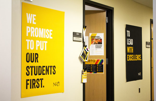 Disability Programs and Services offers assistance to students at NKU. Students like Jacob can gain access to C-print and interpreters.