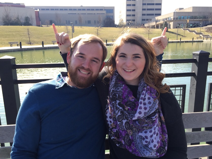 Danny Hagedorn and Nicole Hudson Norse Up by Loch Norse lake. The couple met here and plan to marry in September. 