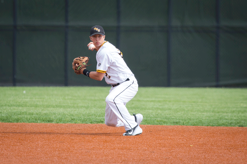 NKU senior Kyle Colletta and the Norse dropped all four games to Sacramento State over the weekend.