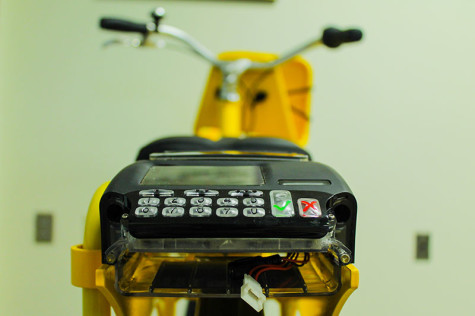 Each bicycle is equipped with a software system, which includes a GPS. This system makes theft nearly impossible.