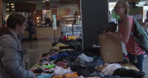 VIDEO: Students get thrifty