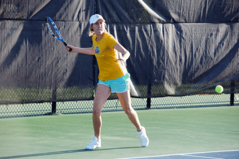 NKU women's tennis player Hailey Shanahan.