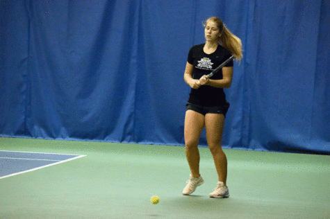NKU women's tennis player Klara Skopac.