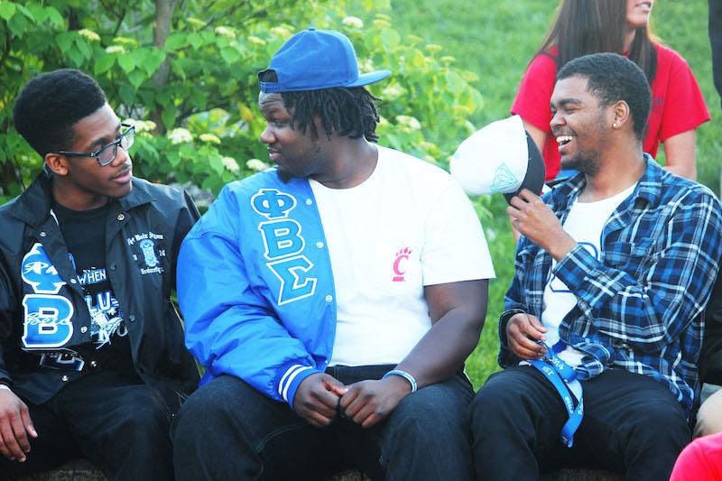 Northern Kentucky University and University of Cincinnati Phi Beta Sigma Fraternity unites to perform together at this year’s yard show. 