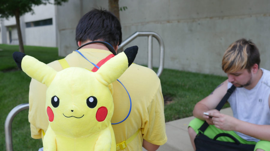 Competitors sported their favorite Pokemon gear on Tuesday night. 