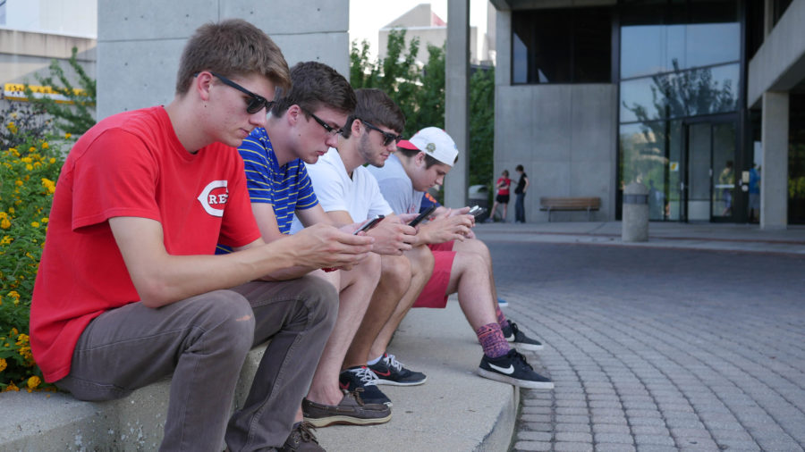 With 20 Pokestops at NKU, players are able to replenish their supply of Pokeballs. 