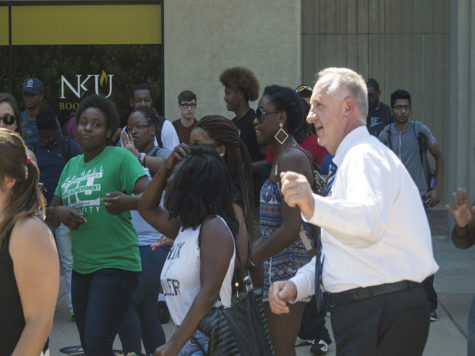 WATCH: Among the students: An administrator immersed in the campus experience.
